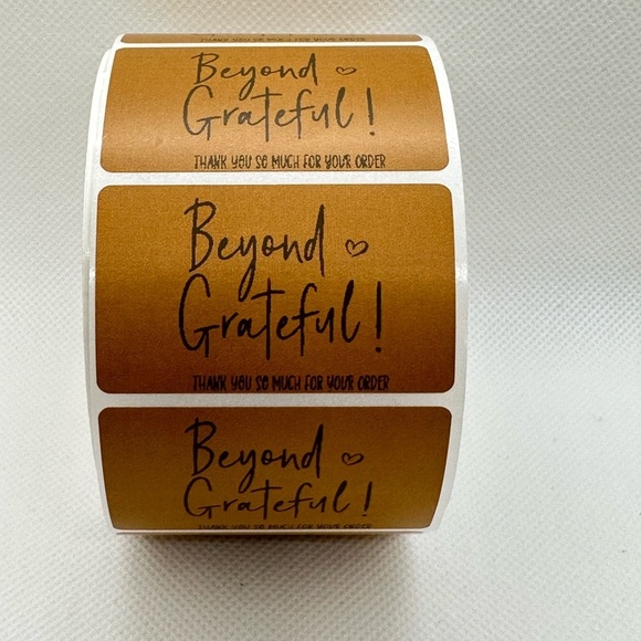 Thank You Stickers for Poshmark 2" | shipping supplies 100 pcs - Picture 2 of 11